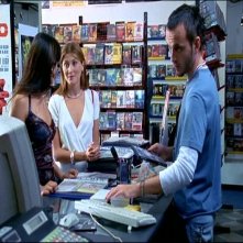 Elisabetta Rocchetti, Chiara Conti e Ivan Morales in una scena di TI PIACE HITCHCOCK?