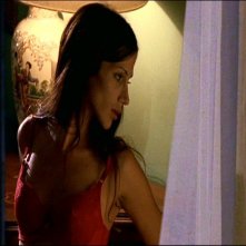 l'attrice Elisabetta Rocchetti in una scena di TI PIACE HITCHCOCK?