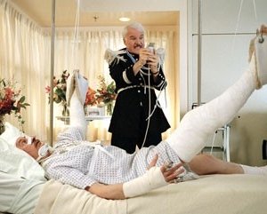 Kevin Kline e Steve Martin ne La pantera rosa