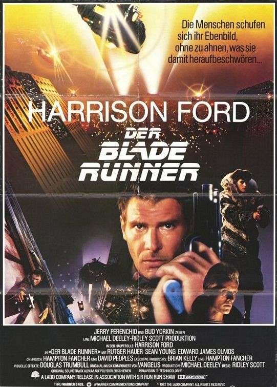 La Locandina Tedesca Di Blade Runner 24275