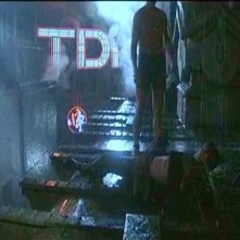 Rutger Hauer e Harrison Ford in una scena di BLADE RUNNER