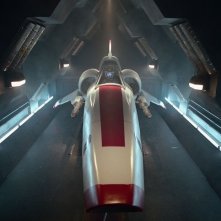 Un'astronave di Battlestar Galactica