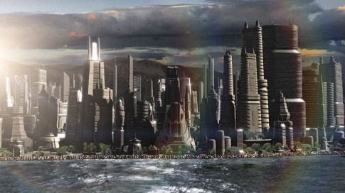 Un'immagine suggestiva di Battlestar Galactica