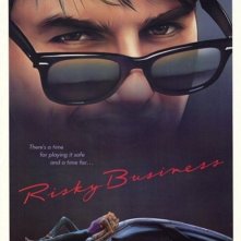 La locandina di Risky Business - Fuori i vecchi... i figli ballano