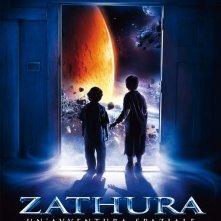 La locandina italiana di Zathura: un'avventura spaziale