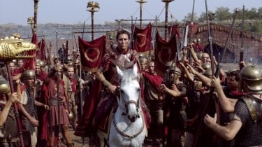 Una scena tratta dalla serietv Roma