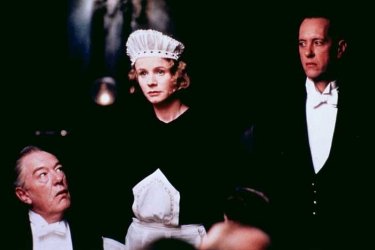 Michael Gambon, Emily Watson e Richard E. Grant in una scena di Gosford Park