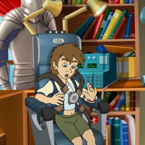 Una scena del film Yo Rhad - un amico dallo spazio