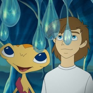 Una scena del film Yo Rhad - un amico dallo spazio