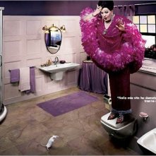 Moira Orfei In Una Simpatica Pubblicita Per Ideal Standard 25184