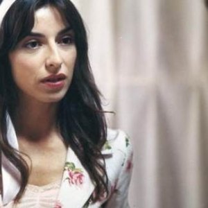 Un primo piano di Sabrina Impacciatore in E se domani