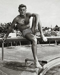 Tab Hunter in costume