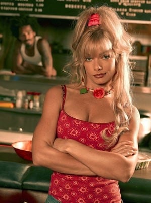 la bionda Jaime Pressly in My Name Is Earl