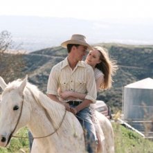 Edward Norton e Evan Rachel Wood in una scena di Down in the Valley