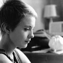 Jean Seberg sul set del film Fino all'ultimo respiro