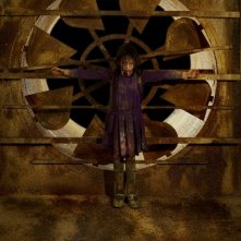 Jodelle Ferland in una sequenza dell'horror Silent Hill