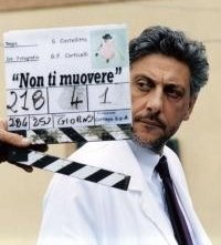Sergio Castellitto sul set di Non ti muovere