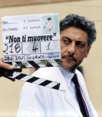 Sergio Castellitto sul set di Non ti muovere