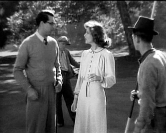 Cary Grant E Katharine Hepburn In Una Scena Di Susanna 25524