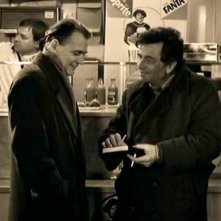 Otto Sander e Peter Falk in una scena di IL CIELO SOPRA BERLINO