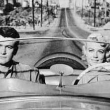 Rock Hudson e Dorothy Malone in Come le foglie al vento