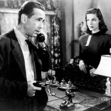 Humphrey Bogart E Lauren Bacall In Una Scena Di Il Grande Sonno 25614