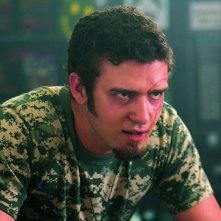 Justin Timberlake in una scena del film Southland Tales