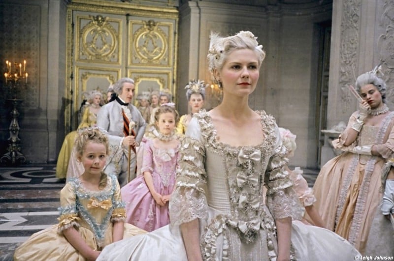 Kirsten Dunst nei panni di Marie-Antoinette