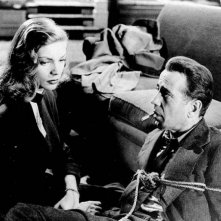 Lauren Bacall E Humphrey Bogart In Una Scena Di Il Grande Sonno 25616
