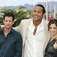 Richard Kelly, The Rock e Sarah Michelle Gellar a Cannes per presentare Southland Tales