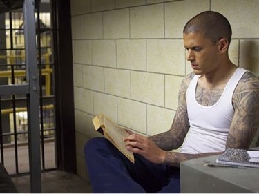 I tatuaggi di Wentworth Miller in mostra in Prison Break