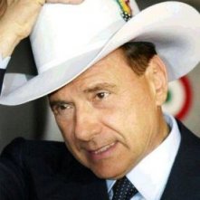 Cappello da cowboy per Silvio Berlusconi