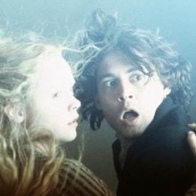 Christina Ricci e Johnny Depp ne Il mistero di Sleepy Hollow