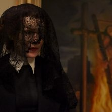 Alice Krige in una sequenza di SILENT HILL