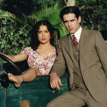 Colin Farrell con Salma Hayek in Chiedi alla polvere