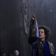 Alice Krige in una scena di SILENT HILL