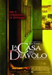 La locandina italiana di La casa del diavolo