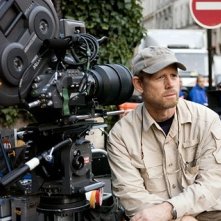 Ron Howard sul set de Il codice Da Vinci