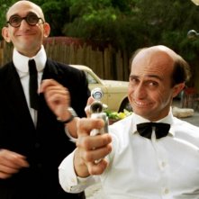 Gli attori Benito Pocino e Pepe Viyuela in Spia + Spia Due superagenti armati fino ai denti