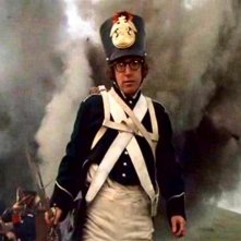 Woody Allen in una sequenza di AMORE E GUERRA