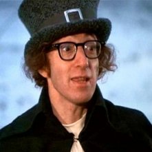 Woody Allen in una scena di AMORE E GUERRA