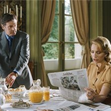Daniel Auteuil e Kristin Scott Thomas in una scena del film Una top model nel mio letto