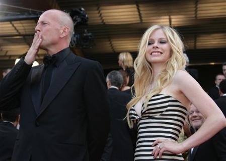 Bruce Willis E Avril Lavigne A Cannes Per Presentare La Gang Del Bosco 26890