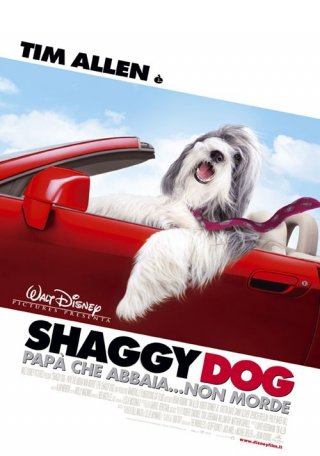 La locandina italiana di Shaggy Dog - Papà che abbaia... non morde