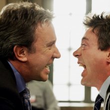 Tim Allen e Robert Downey Jr. in una scena di The Shaggy Dog