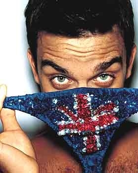 una foto maliziosa di Robbie Williams