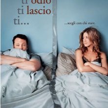 La locandina italiana di Ti odio, ti lascio, ti...
