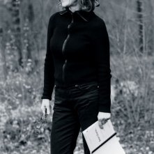 Nicole Garcia sul set del film Selon Charlie