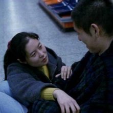 I protagonisti di Oasis in una scena