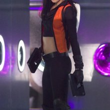 Scenari futuristici per Milla Jovovich in una scena di Ultraviolet